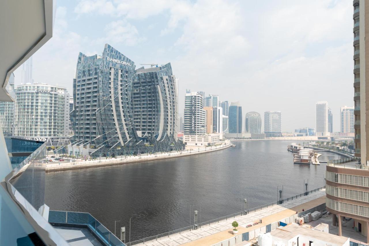 Exclusive Globalstay Apartments In Business Bay Free Parking & More! Dubai Ngoại thất bức ảnh